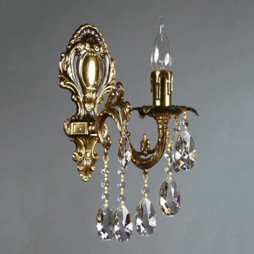 Настенное бра Ambiente Granada 2118/1 PB Tear drop