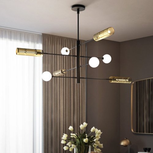 Люстра на штанге ImperiumLoft Sway01 203591-26