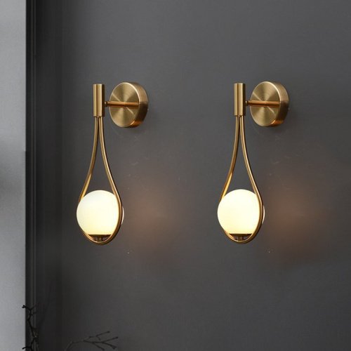 140755-26 Настенное бра ImperiumLoft Hoop-Drop-Wall01 140755-26