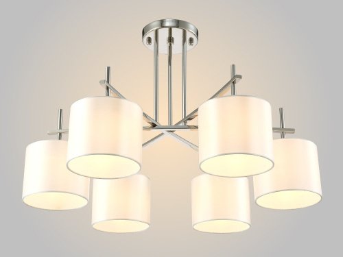 Потолочная люстра Crystal Lux Sergio SERGIO PL6 NICKEL