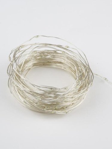 Гирлянда Uniel ULD-S0500-050/SCB/2AA WARM WHITE IP20 DEW