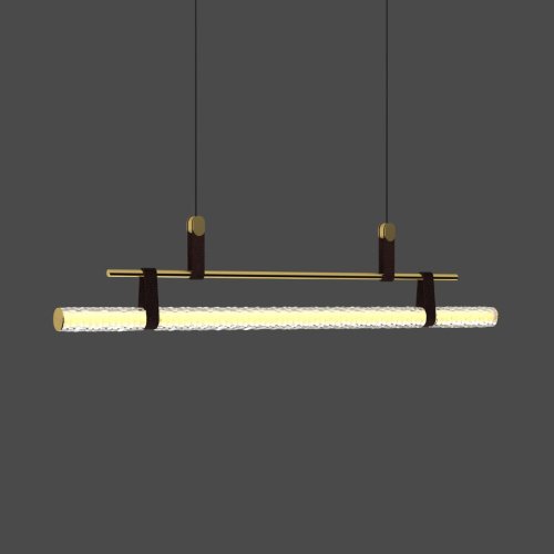 Светильник подвесной Delight Collection 8501P 8501P/L brass/clear