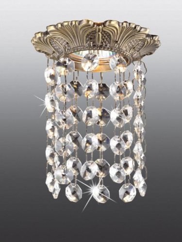 Встраиваемый светильник с узорами Grape 369864 Novotech