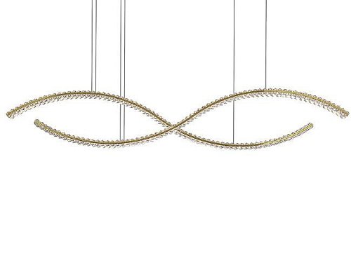 8242N/160 gold Светильник подвесной Newport Crystal 8242N/160 gold