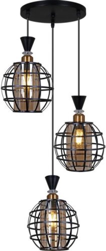 Подвесной светильник 01002-0.9-03 BK