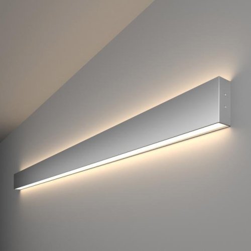 101-100-40-128-4200-a041472 Настенный светильник Elektrostandard Grand Линейный светодиодный накладной двусторонний светильник 128см 50W 4200K матовое серебро (101-100-40-