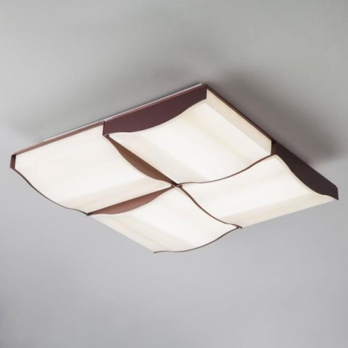 Потолочный LED светильник Eurosvet Relief 90031/4 кофе