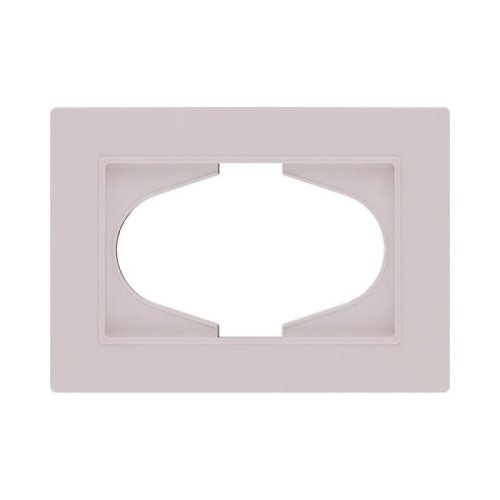 EP120CM Рамка для двойной розетки, кашемир матовый Kollinger Eleganz Plex EP120CM