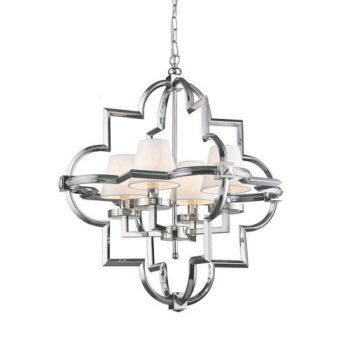 KM0728P-4M nickel Подвесная люстра Delight Collection Mandeville KM0728P-4M nickel