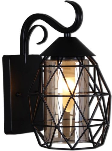 Настенный фонарь уличный 08282-9.2-001U BK