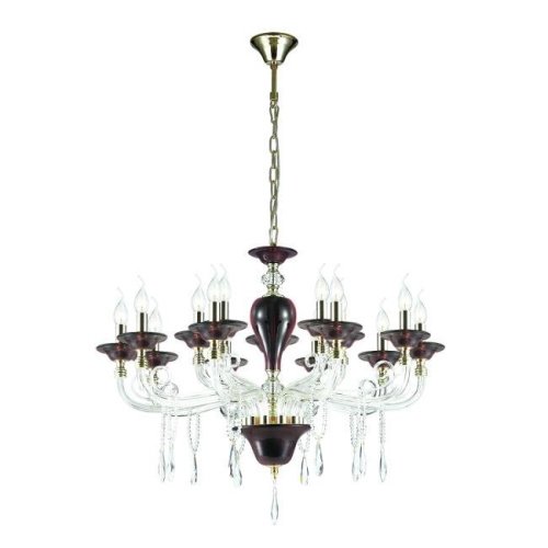 3928/15 Подвесная хрустальная люстра Amarone Odeon Light 3928/15