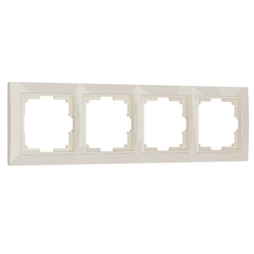 Рамка Werkel W0042003/ Рамка на 4 поста Snabb basic (слоновая кость)