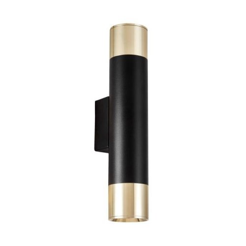 Настенный светильник Lumina Deco LDW 1101-2 BK+GD