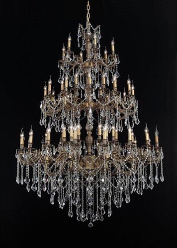 BARLETTA 122.60 antique Подвесная хрустальная люстра Barletta Lucia Tucci BARLETTA 122.60 antique