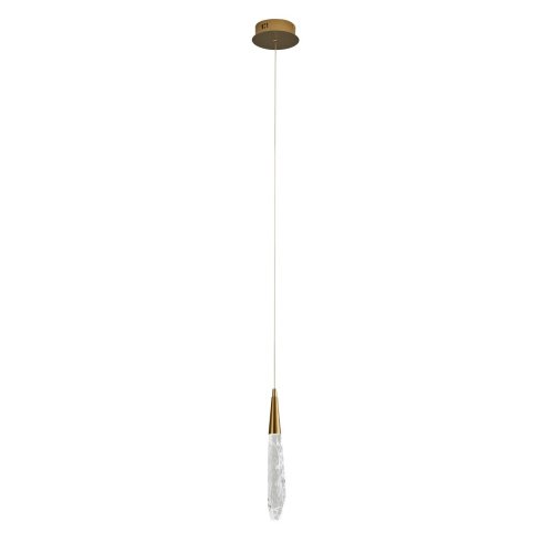 OD2438-1 gold/clear Светильник подвесной Delight Collection OD2438 OD2438-1 gold/clear