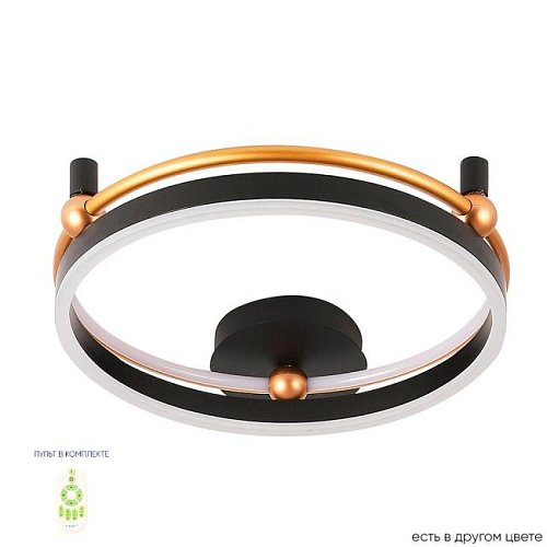 FERNANDO PL48W LED BLACK/GOLD Потолочная люстра Crystal Lux Fernando FERNANDO PL48W LED BLACK/GOLD
