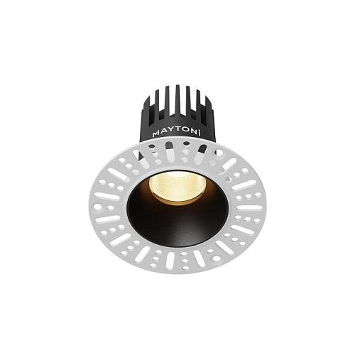Встраиваемый светильник Maytoni Dip DL119-10W-2.7K-TRS-B