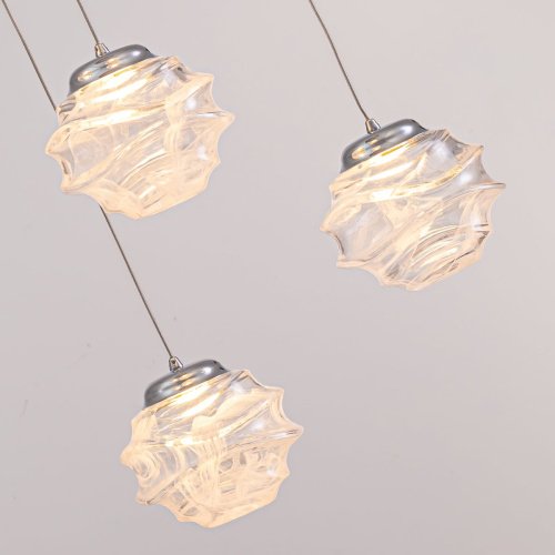 MD25030003-5B chrome/clear Светильник подвесной Delight Collection MD25030003 MD25030003-5B chrome/clear