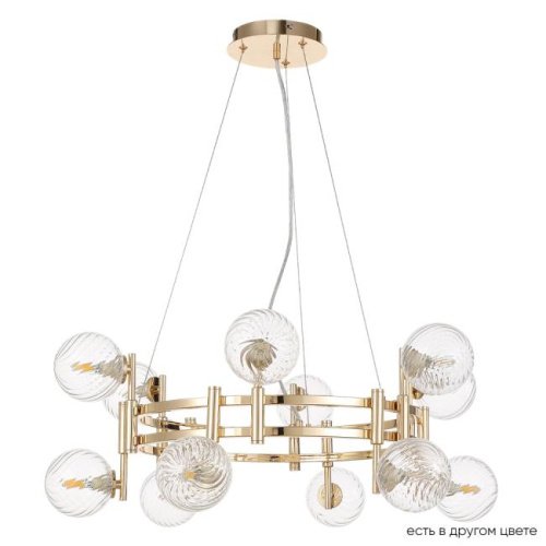 LUXURY SP12 GOLD Подвесная люстра Crystal Lux Luxury LUXURY SP12 GOLD