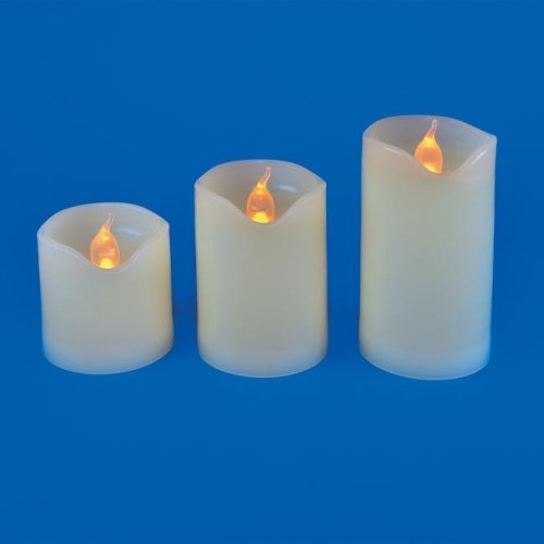 Световая фигура Uniel ULD-F060 WARM WHITE CANDLE SET3