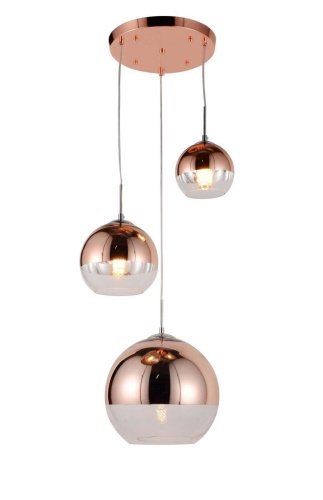 Светильник подвесной Lumina Deco Veroni LDP 1029-3 R.GD