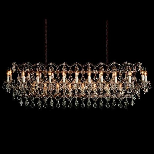 Подвесная хрустальная люстра Rococo L'Arte Luce Luxury L27903