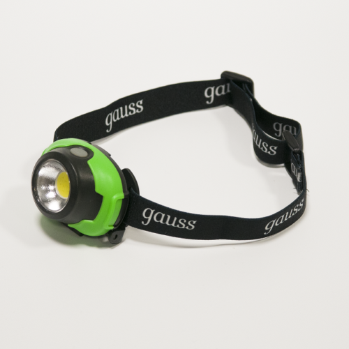 Фонарик Gauss Фонарь налобный GF302