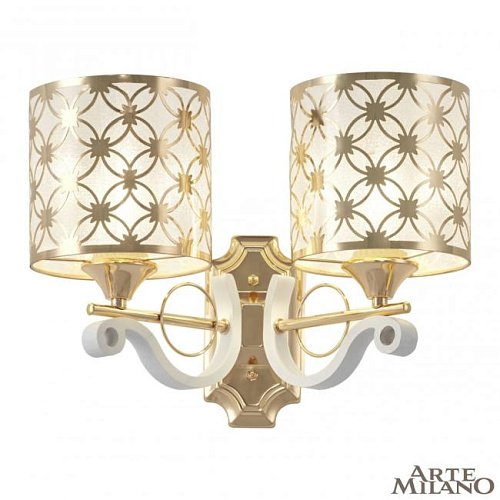 303097/2W Wh/Gd Настенное бра Arte Milano Florentia-3097 303097/2W Wh/Gd
