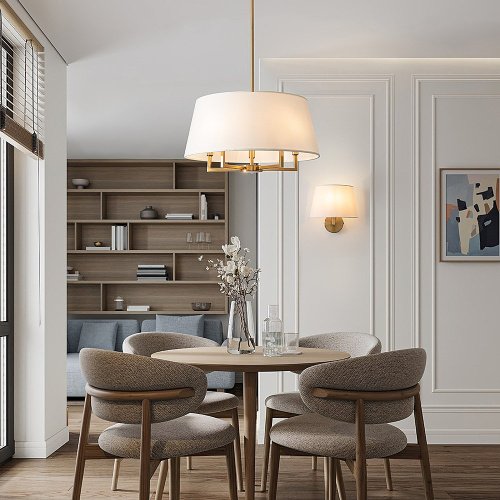 FR2042CL-05BS Люстра на штанге Freya Graceful FR2042CL-05BS