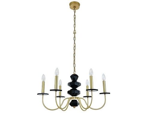 Подвесная люстра Newport Vanessa 3876/С brass