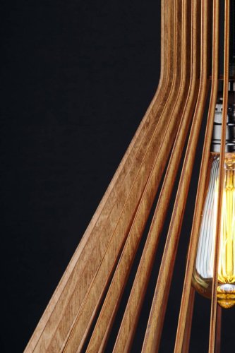 Светильник подвесной Woodshire Конус 2040b