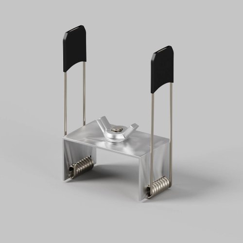 Комплект креплений (для профиля 50×35) 4 шт., Maytoni Встраиваемый с накладным фланцем профиль 642036