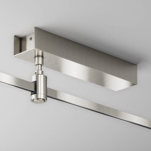 Основание потолочное Short для блока питания с вводом питания Maytoni Accessories for tracks Flarity TRA156C-BB1-PT