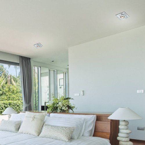 Встраиваемый светильник с узорами Maze 369586 Novotech