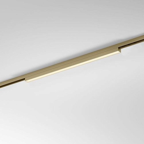 Brass Line Трековый светильник 12W 3000K (латунь) 85526/01 Трековый светильник Elektrostandard Line Magnetic Brass Line Трековый светильник 12W 3000K (латунь) 85526/01