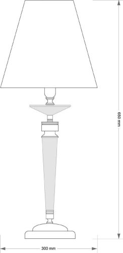 Настольная лампа Kutek Zola ZOL-LG-1(ZM/A)