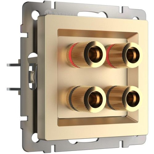 W1185011/ Акустическая розетка (шампань) Розетка Werkel W1185011/ Акустическая розетка (шампань)