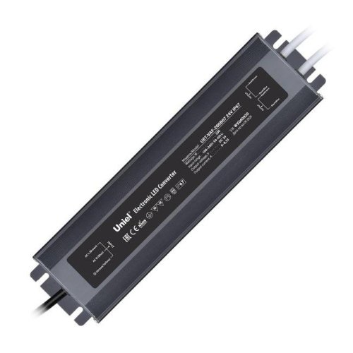 UET-VAF-200B67 24V IP67 2 выхода Блок питания ультратонкий, 200Вт Uniel UET-VAF-200B67 24V IP67 2 выхода