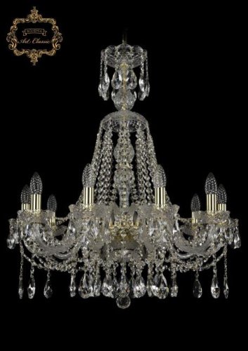 11.12.10.240.XL-78.Gd.Sp Подвесная хрустальная люстра 11.12 Art Classic 11.12.10.240.XL-78.Gd.Sp