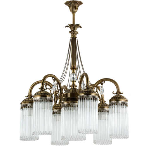 Потолочная люстра Kutek Fiore FIO-ZW-6+1(P)