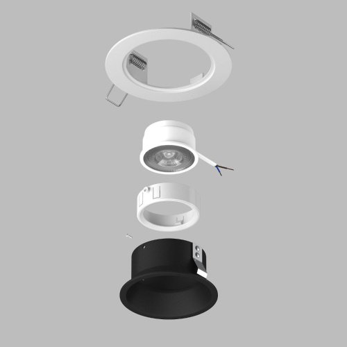 Комплект со светильником Lightstar Domino D61607WMOD