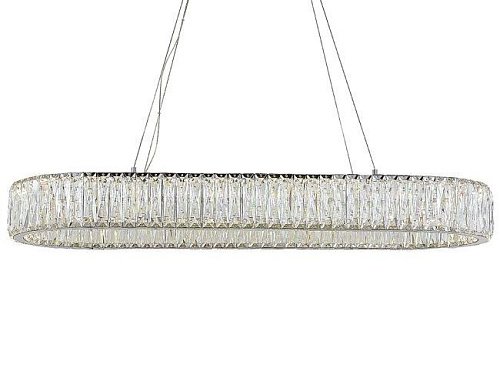 8240N/90 oval Подвесная люстра Newport Crystal 8240N/90 oval
