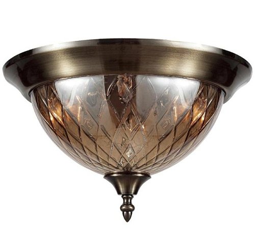 NUOVO PL3 BRONZE Светильник потолочный Crystal Lux Nuovo NUOVO PL3 BRONZE