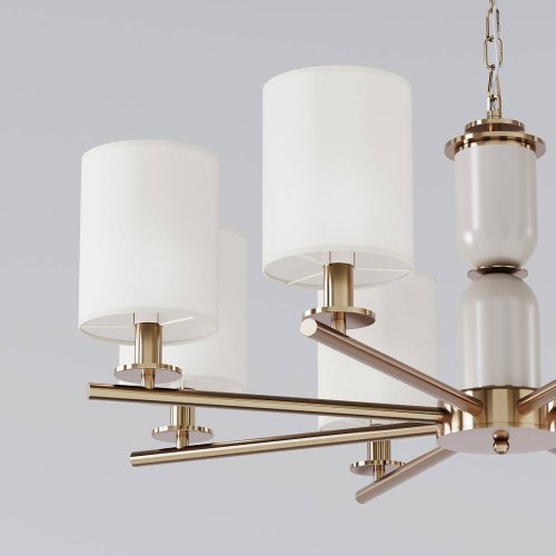 Подвесная люстра Eurosvet Caprera 60146/8 латунь Smart