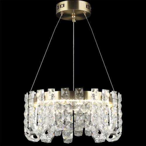 Подвесная люстра 02601-0.4-80W LED COP+CH