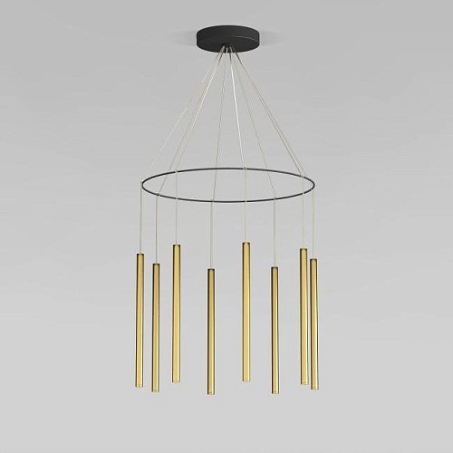 301101 LED латунь Подвесная люстра Eurosvet Pianto 301101 LED латунь
