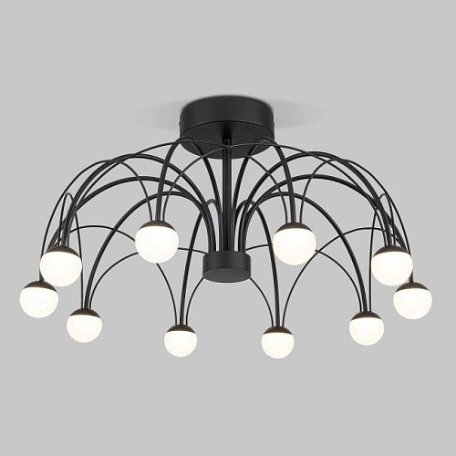 Потолочная люстра Eurosvet Ragno 90035/10 LED черный