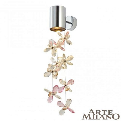 11952B.D90.H600.LED Ni Настенное бра Arte Milano 11952B.D90.H600.LED Ni