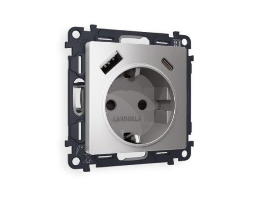 Розетка Ambrella Volt ALFA MA510010