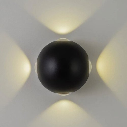 Уличный настенный светильник AM Group Am303 AM303-4X3 W BK 4000K